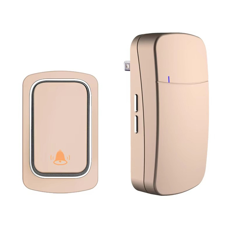 Plastic Wireless Electronic Push Button Doorbell