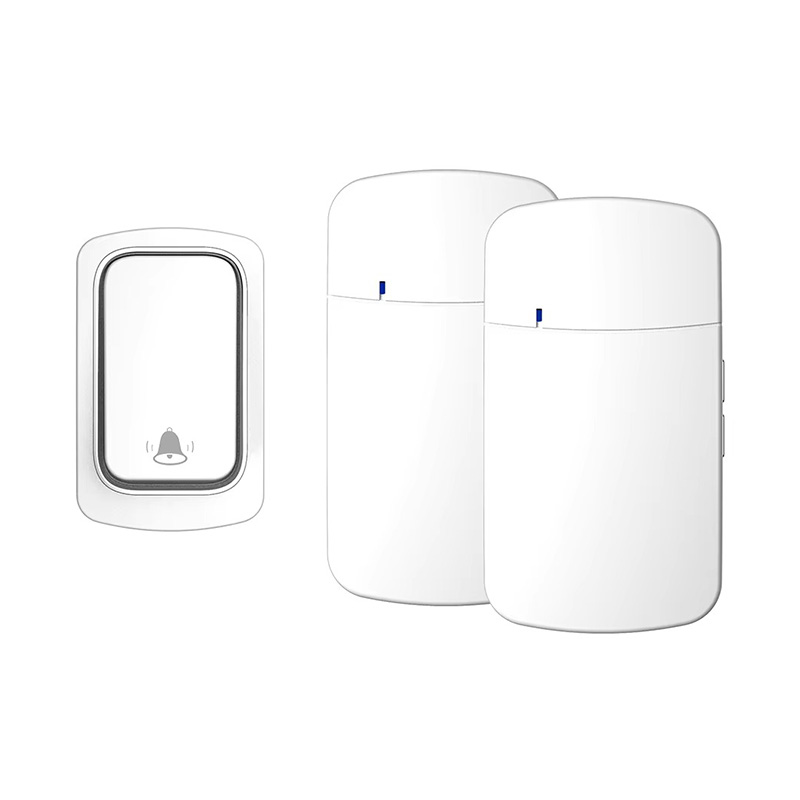 Plastic Wireless Electronic Push Button Doorbell