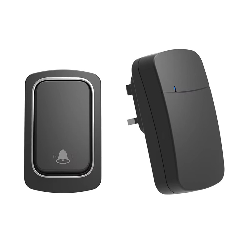 Plastic Wireless Electronic Push Button Doorbell