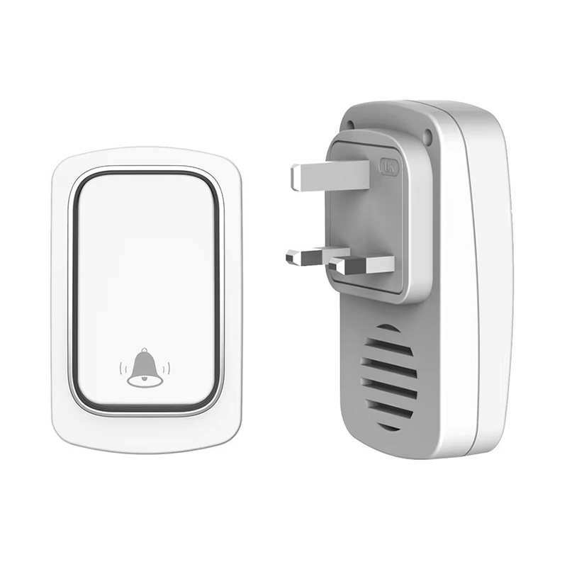 Plastic Wireless Electronic Push Button Doorbell