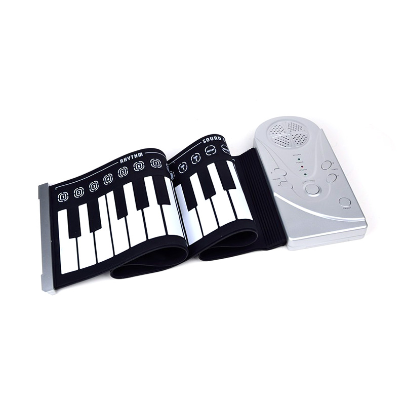 Portable Folding 49-Key Electronic Keyboard