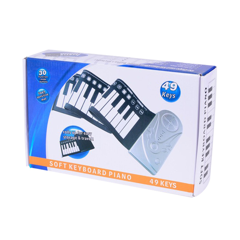 Portable Folding 49-Key Electronic Keyboard