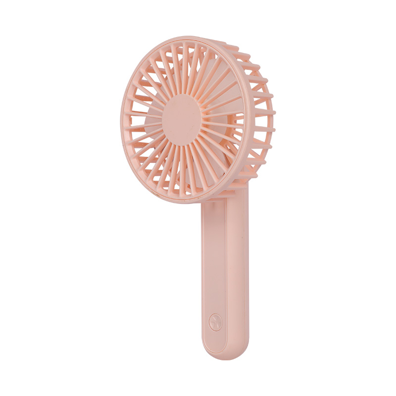 Single Button Control Mini Portable Soft Powder Handheld Fan