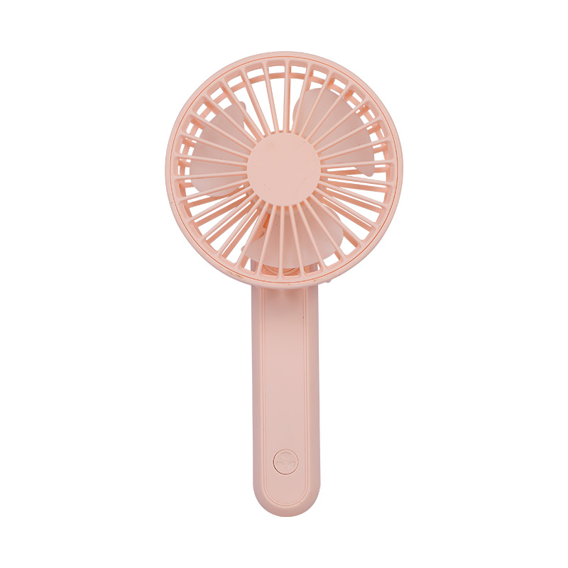 Single Button Control Mini Portable Soft Powder Handheld Fan