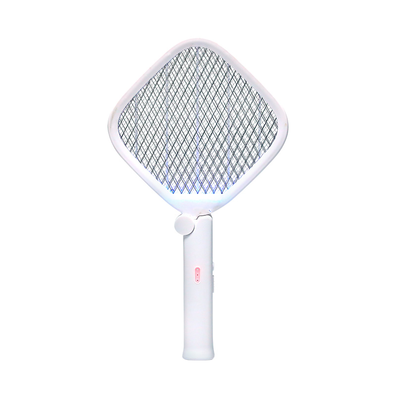 Minimalist White Lightweight Electric Mosquito Swatter