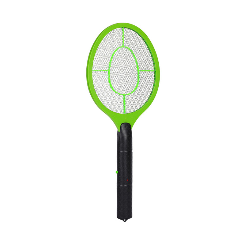 Round Light Mosquito Swatter with Ergonomic Grip