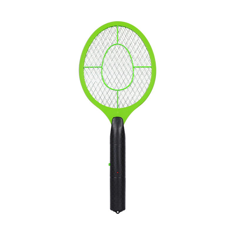 Round Light Mosquito Swatter with Ergonomic Grip