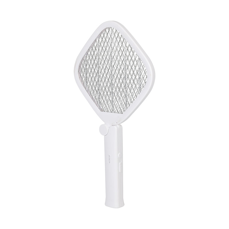 Minimalist White Lightweight Electric Mosquito Swatter