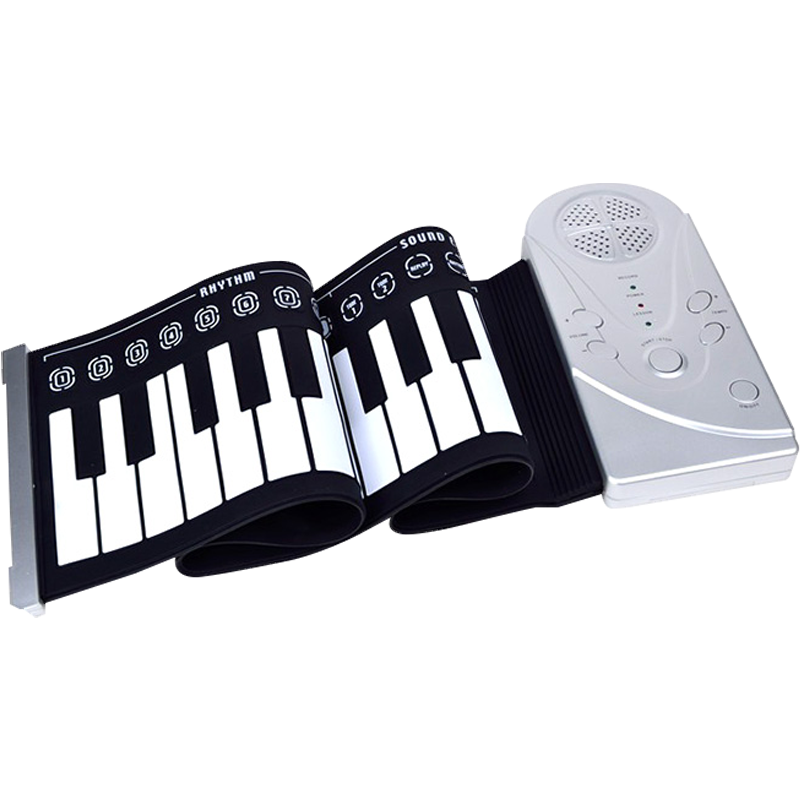 Portable Folding 49-Key Electronic Keyboard