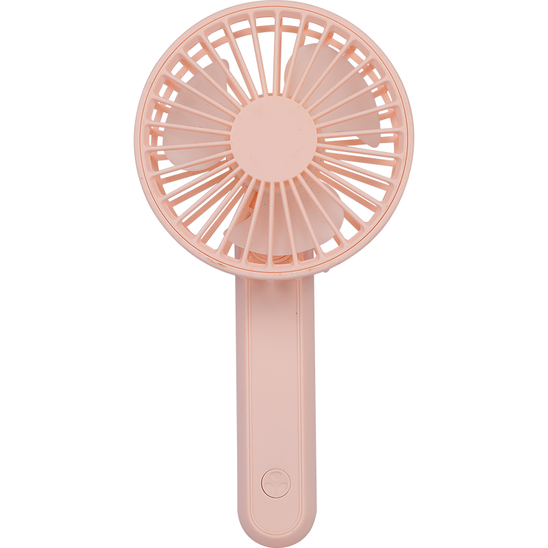Single Button Control Mini Portable Soft Powder Handheld Fan
