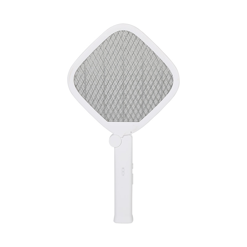 Minimalist White Lightweight Electric Mosquito Swatter