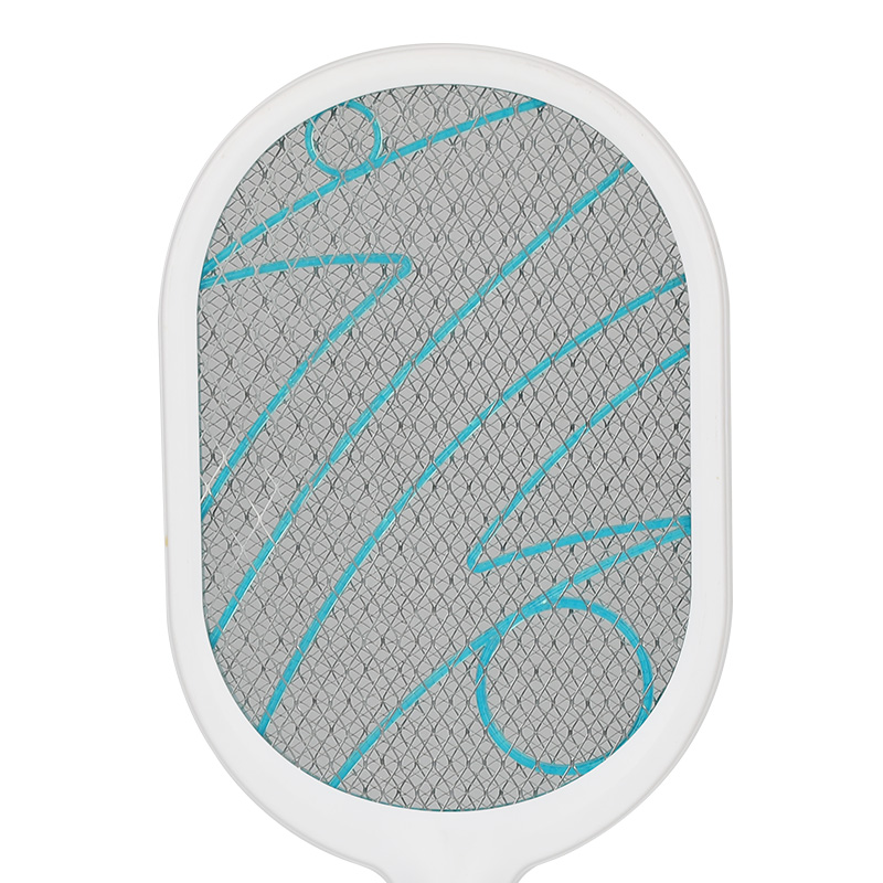 Blue And White Vertical Rechargeable Electric Mosquito Swatter