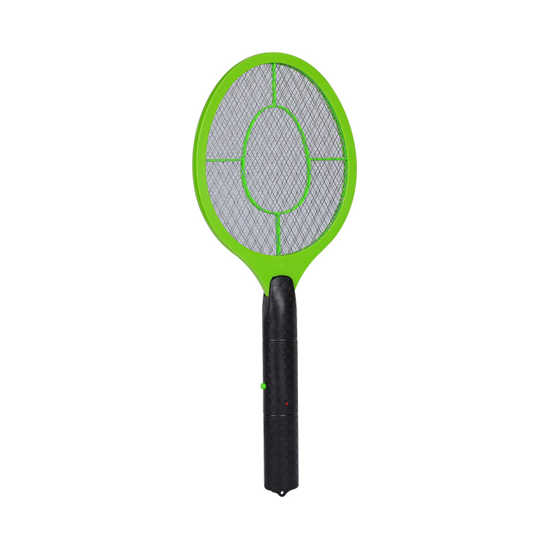 Round Light Mosquito Swatter with Ergonomic Grip