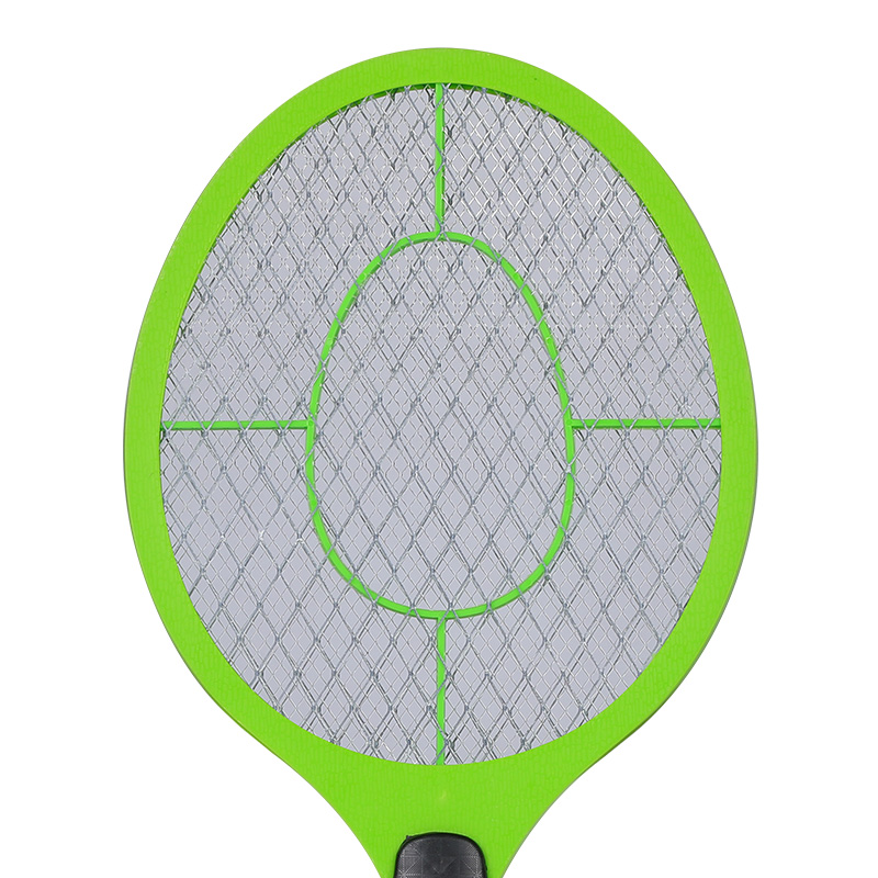 Round Light Mosquito Swatter with Ergonomic Grip