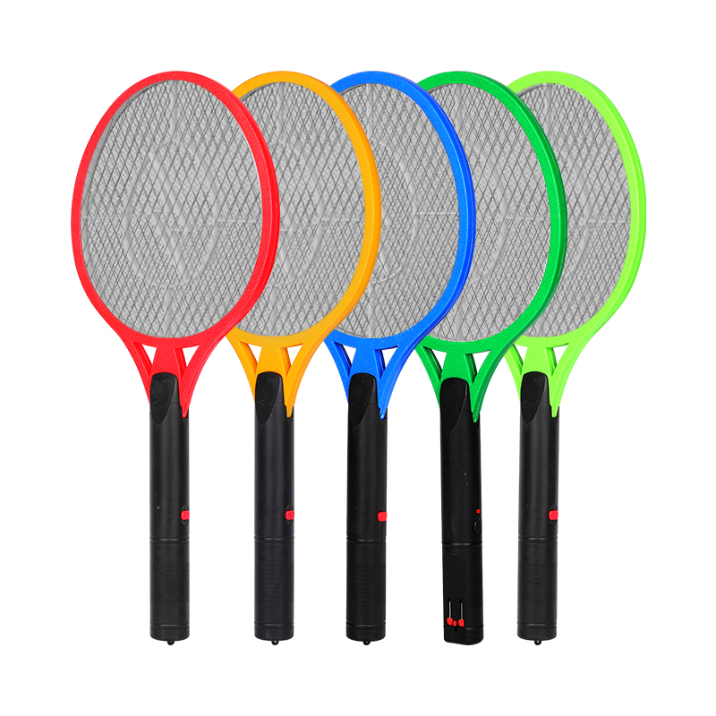 Durable High-Voltage Electric Mosquito Swatter with Safe Grip Handle