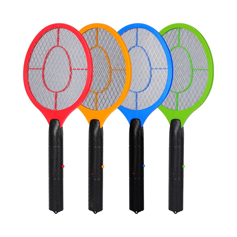 Triple-Layer Electric Mosquito Swatter with High Voltage Shock Power