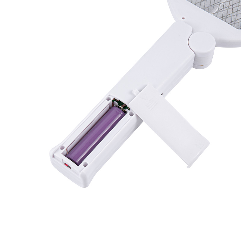 Minimalist White Lightweight Electric Mosquito Swatter