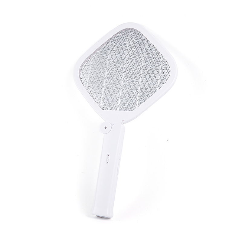 Minimalist White Lightweight Electric Mosquito Swatter