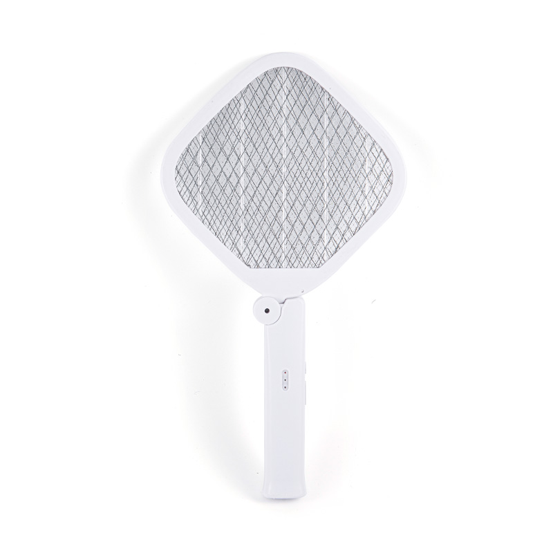 Minimalist White Lightweight Electric Mosquito Swatter