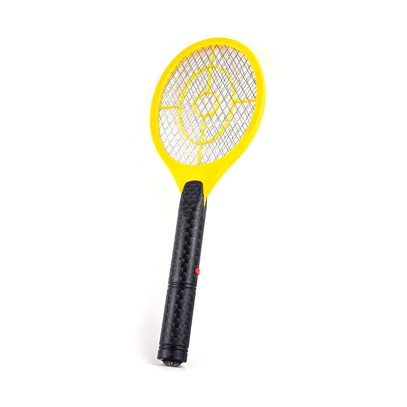 Dual-Tone Electric Bug Swatter with Protective Safety Mesh