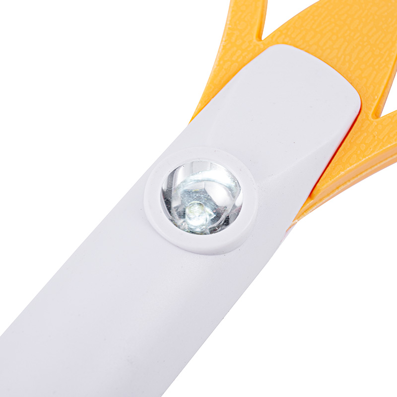 Lightweight Electric Mosquito Swatter with White Anti-Slip Handle