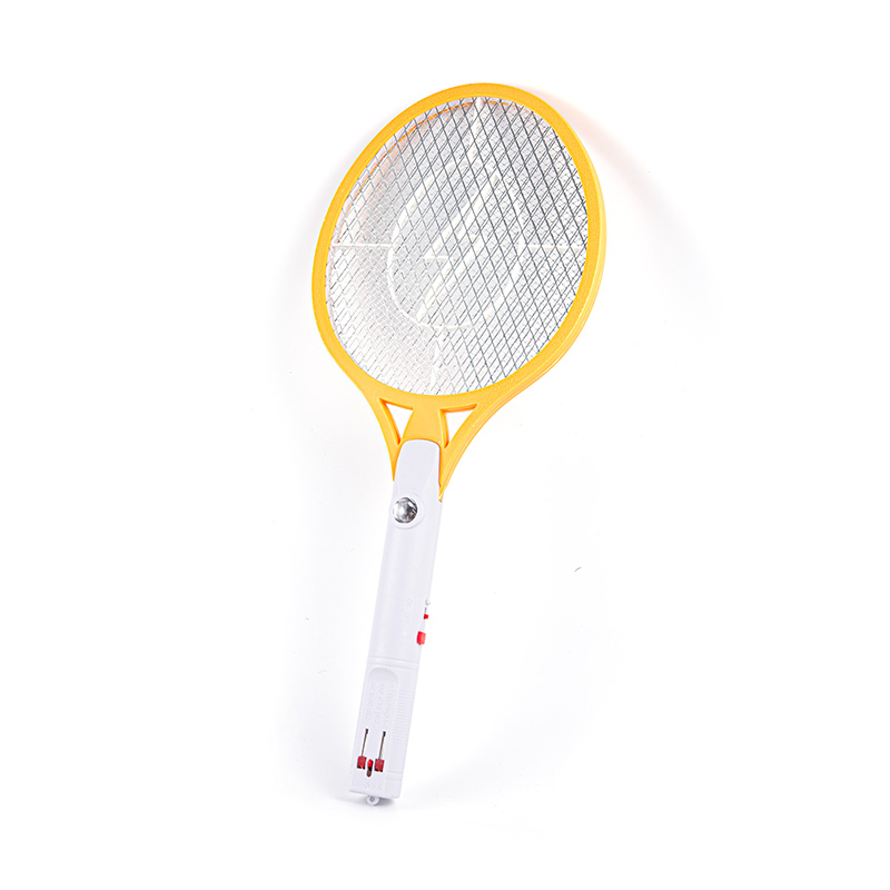 Lightweight Electric Mosquito Swatter with White Anti-Slip Handle